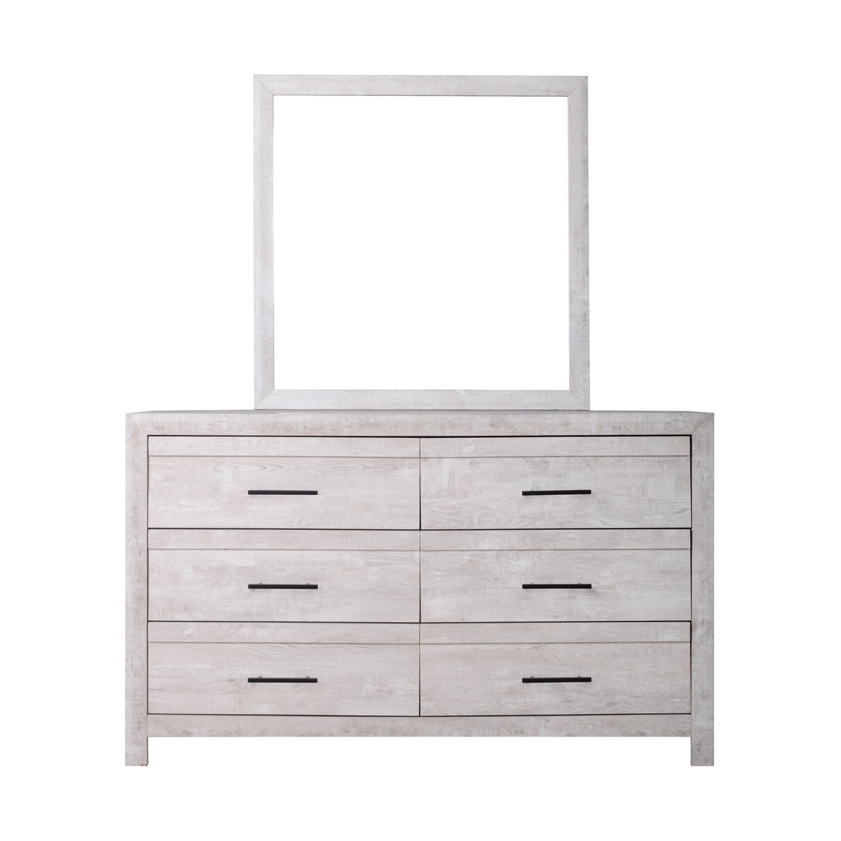 Biscayne Mirror- Driftwood