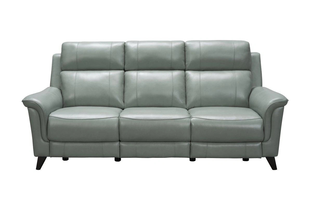 BarcaLounger Kester Reclining Sofa w/ Power Headrest in Lorenzo-Mint