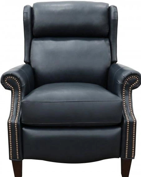 BarcaLounger Philadelphia Power Recliner w/ Power Headrest and Lumbar in Shoreham Blue