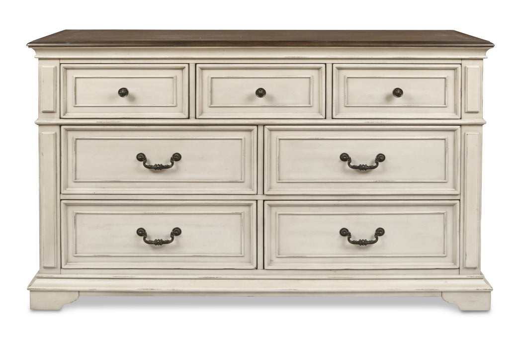 Anastasia Dresser - Ant. White