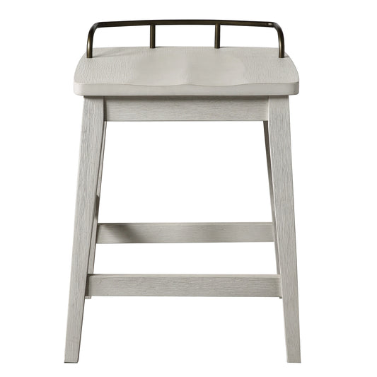 Steve Silver Pendleton Counter Stool in Ivory (Set of 2)