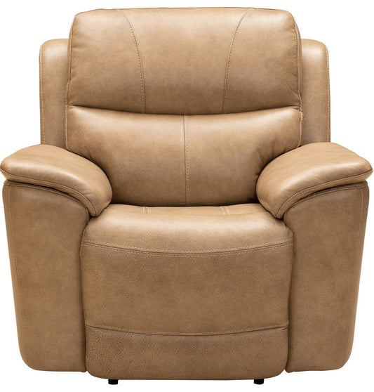 BarcaLounger Kaden Recliner w/ Power Headrest in Elliott-Taupe