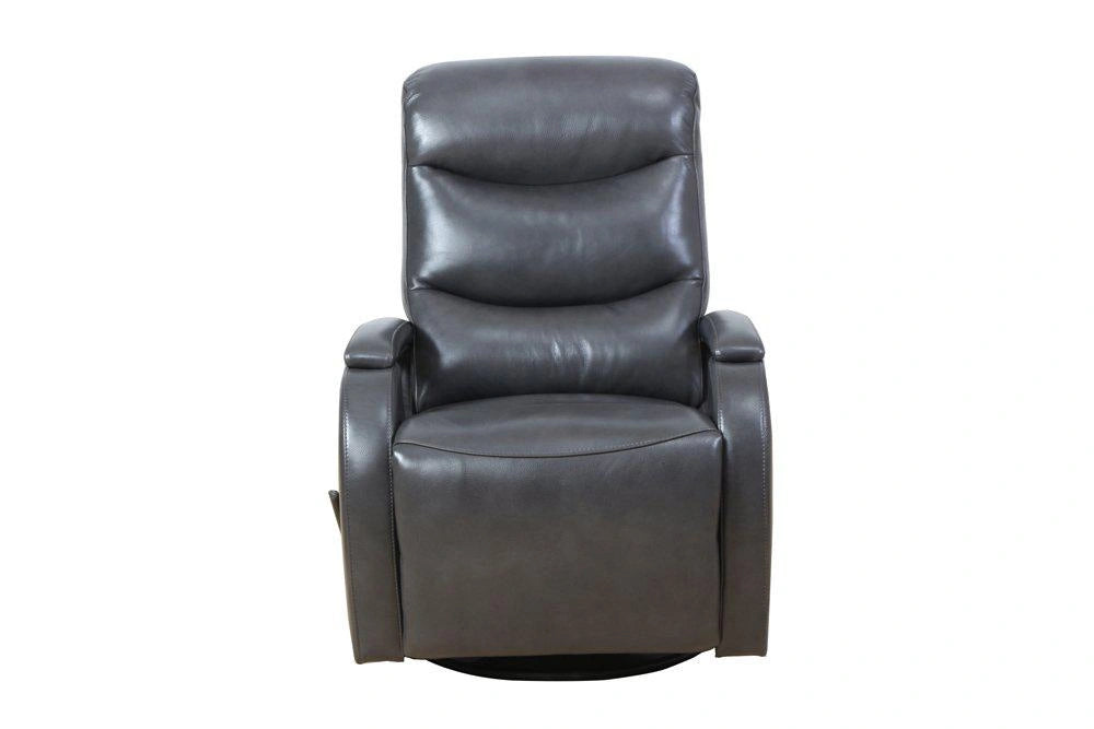BarcaLounger Fallon Swivel Glider Recliner in Gray 8-3338