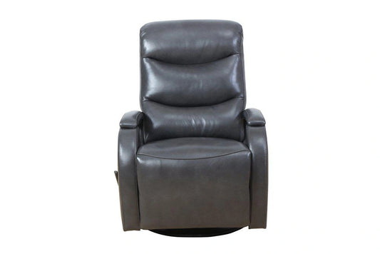BarcaLounger Harvey Swivel Glider Recliner in Gray 8-4407