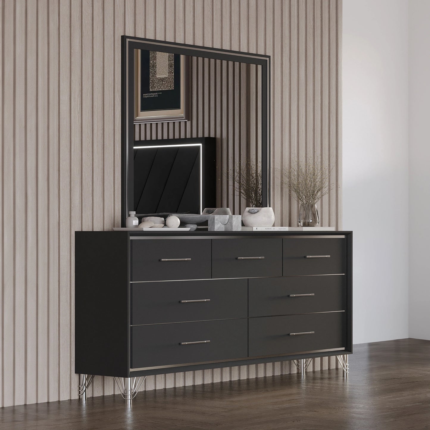 Ava Mirror-Ebony
