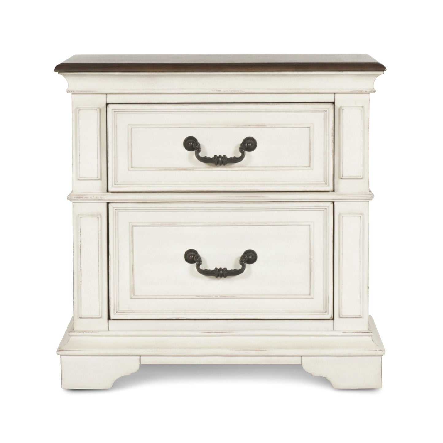 Anastasia Nightstand - Ant. White