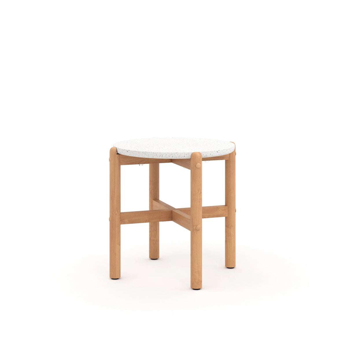 Solstice End Table Wood Base