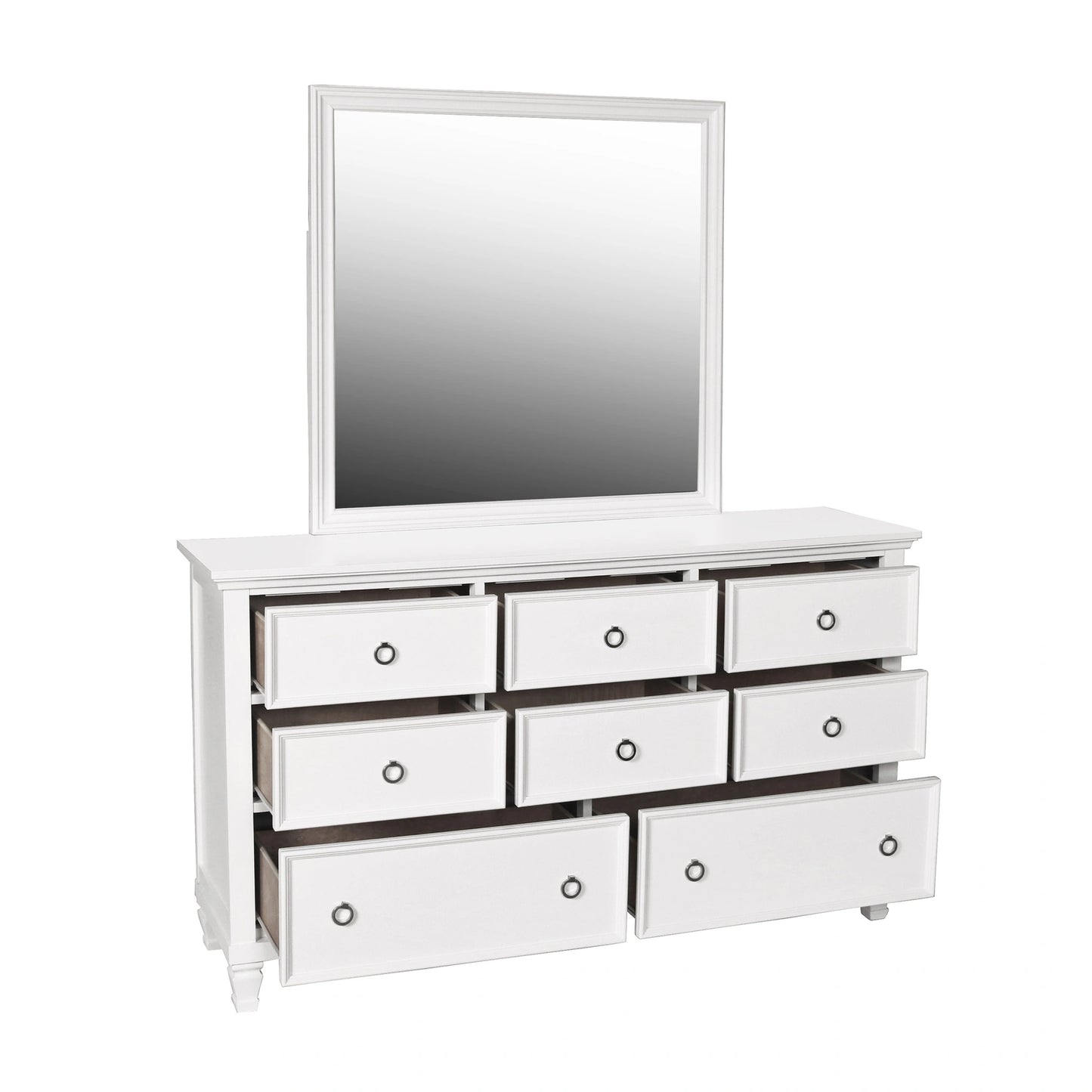 Tamarack Mirror- White