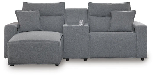 Modmax II Power Reclining Sectional with Chaise and Console