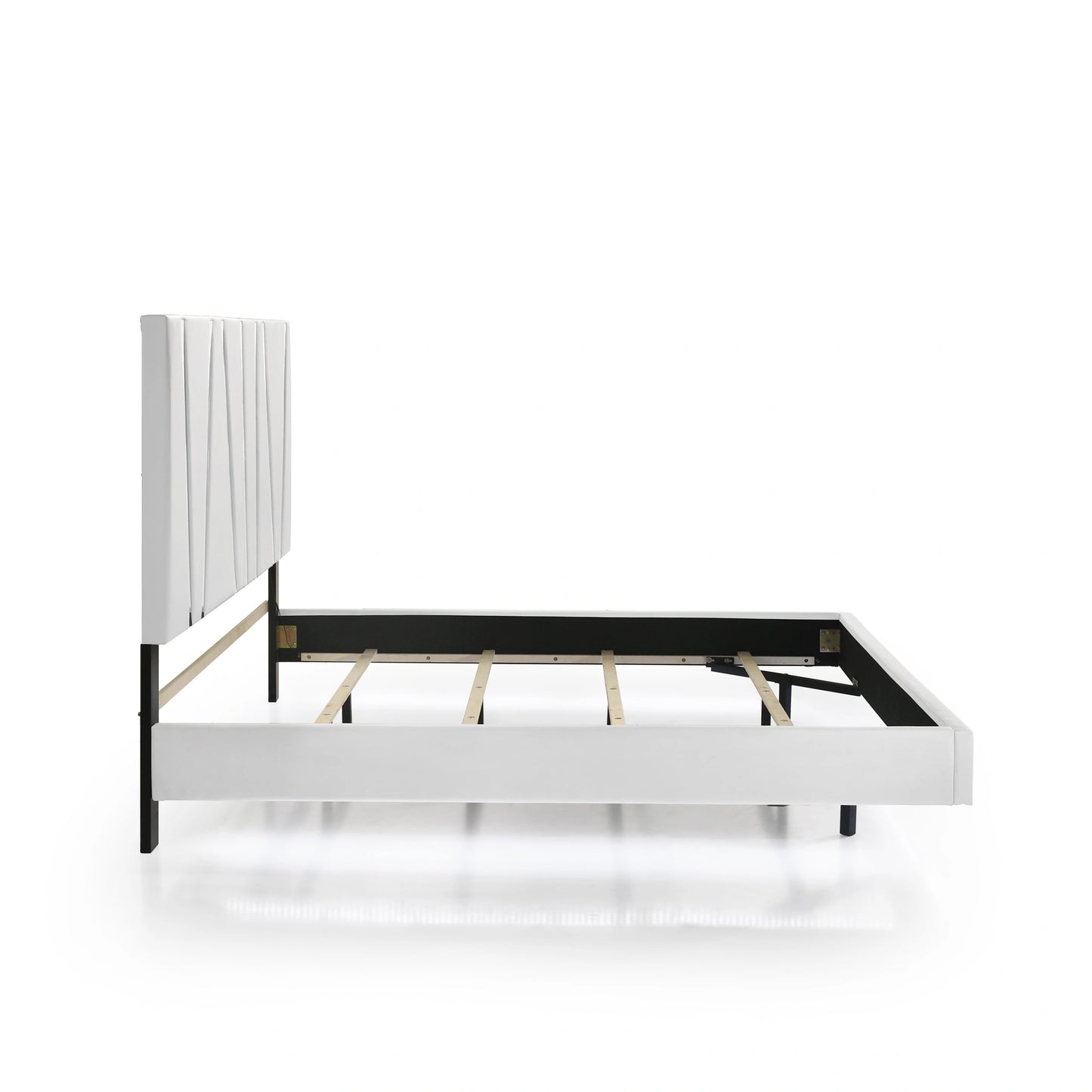 Europa 6/0 Wk Headboard, Footboard & Slats-White