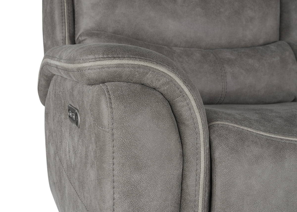 Kamari Sofa W/Pwr Hr & Fr-Gray
