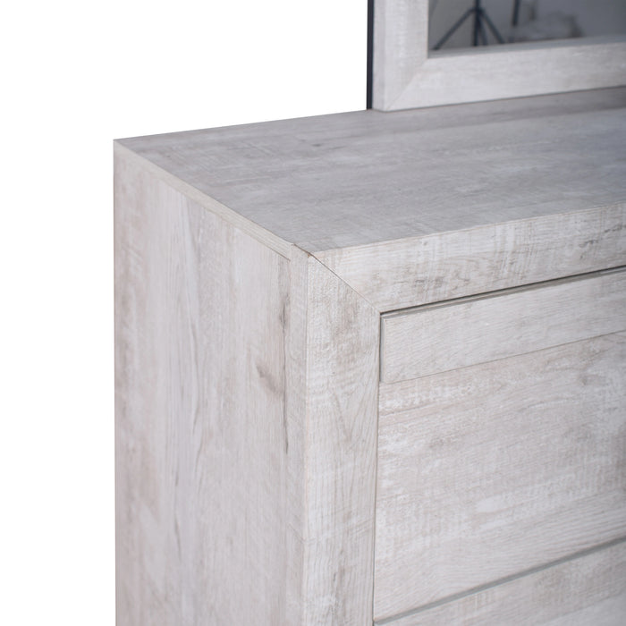 Biscayne Mirror- Driftwood