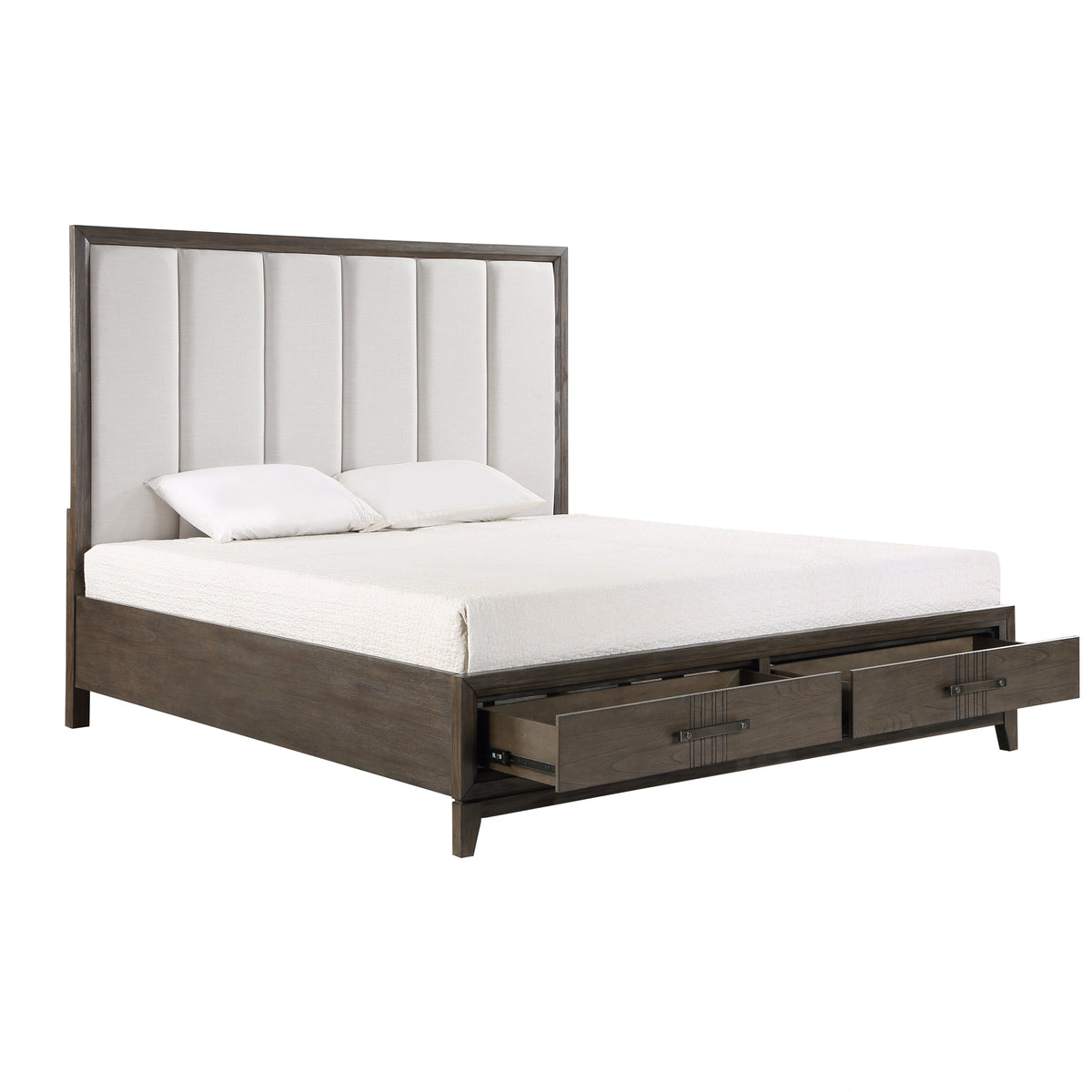 Landon 6/6-6/0 Ek/Wk Headboard-Walnut