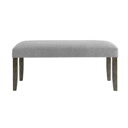 Steve Silver Emily Backless Bench in Mossy Grey