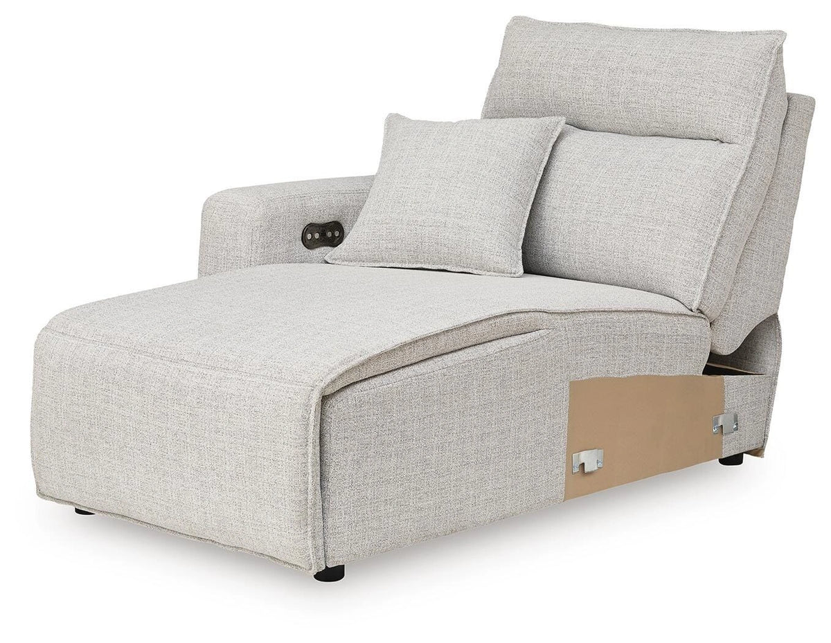 Modmax II Power Reclining Sectional with Chaise and Audio Consoles