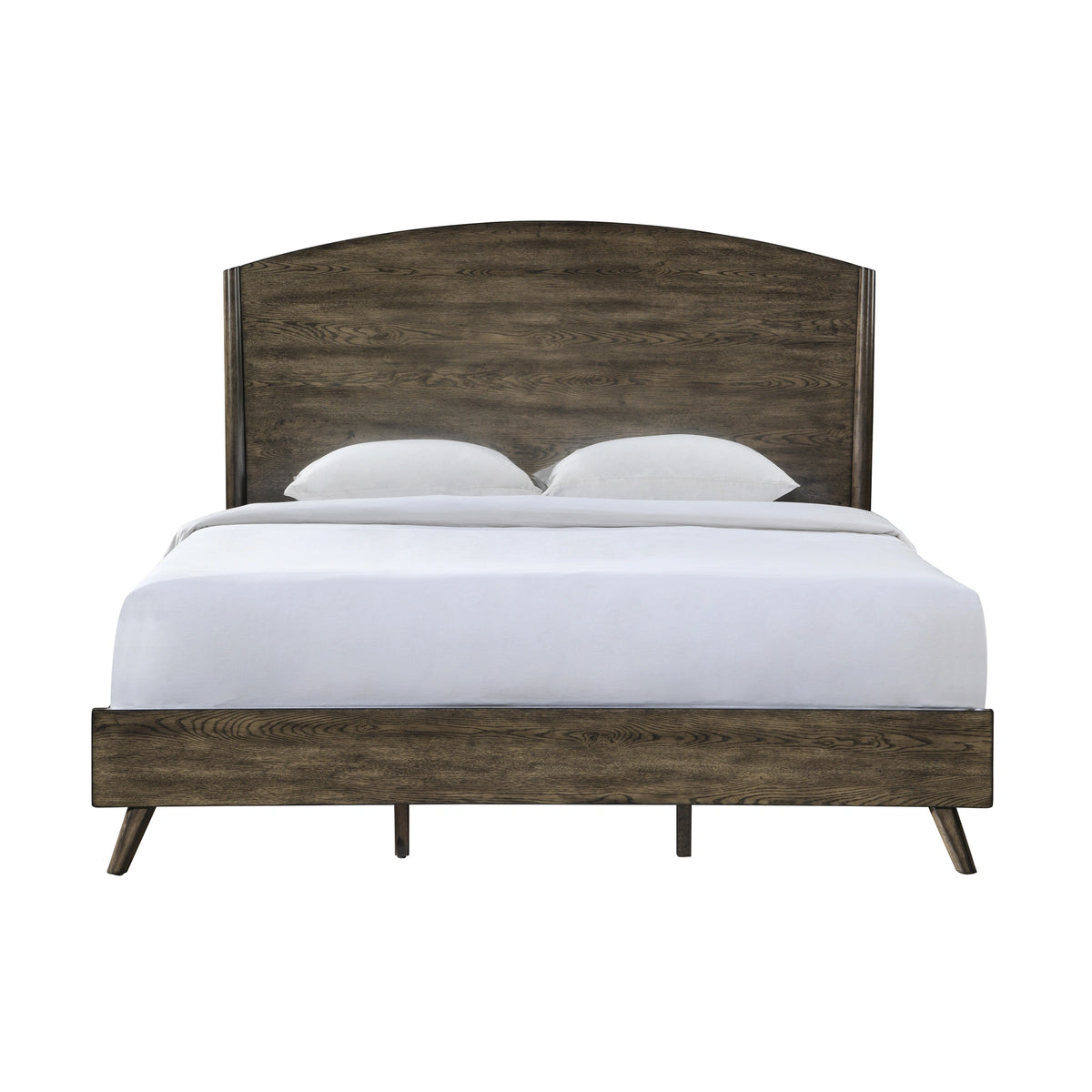Rex 6/6-6/0 Ek/Wk Headboard, Footboard & Slats-Walnut