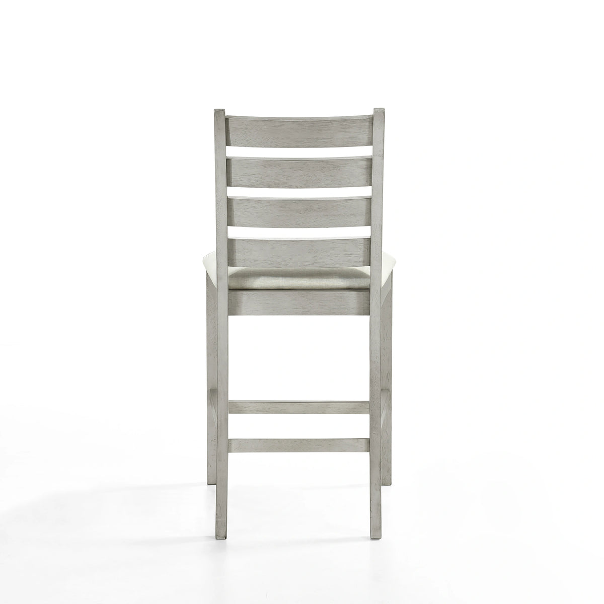 Pascal Ladderback Counter Chair (2 Per Carton)-Driftwood