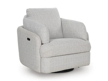 Alainmont Next-Gen Nuvella Swivel Power Recliner