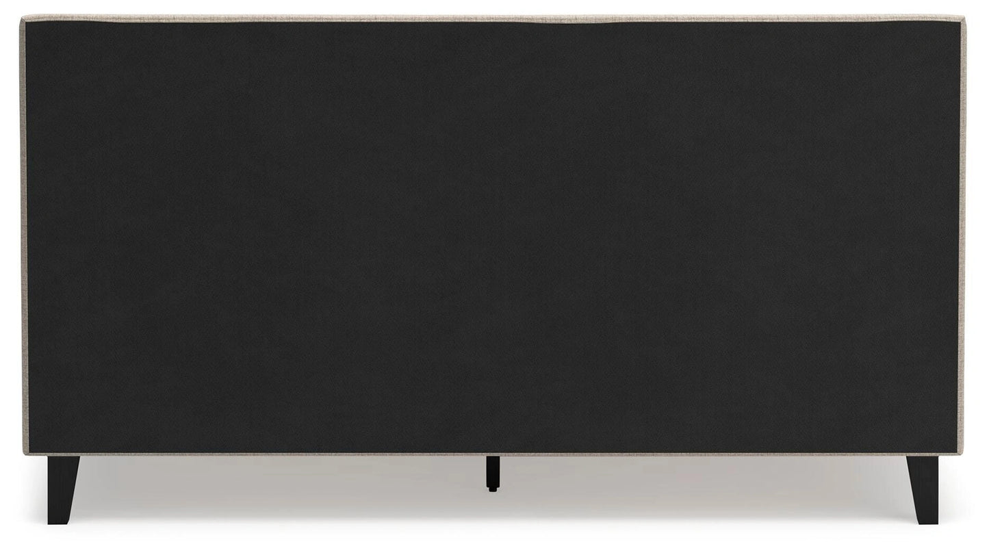 Cielden Upholstered Bed with Roll Slats