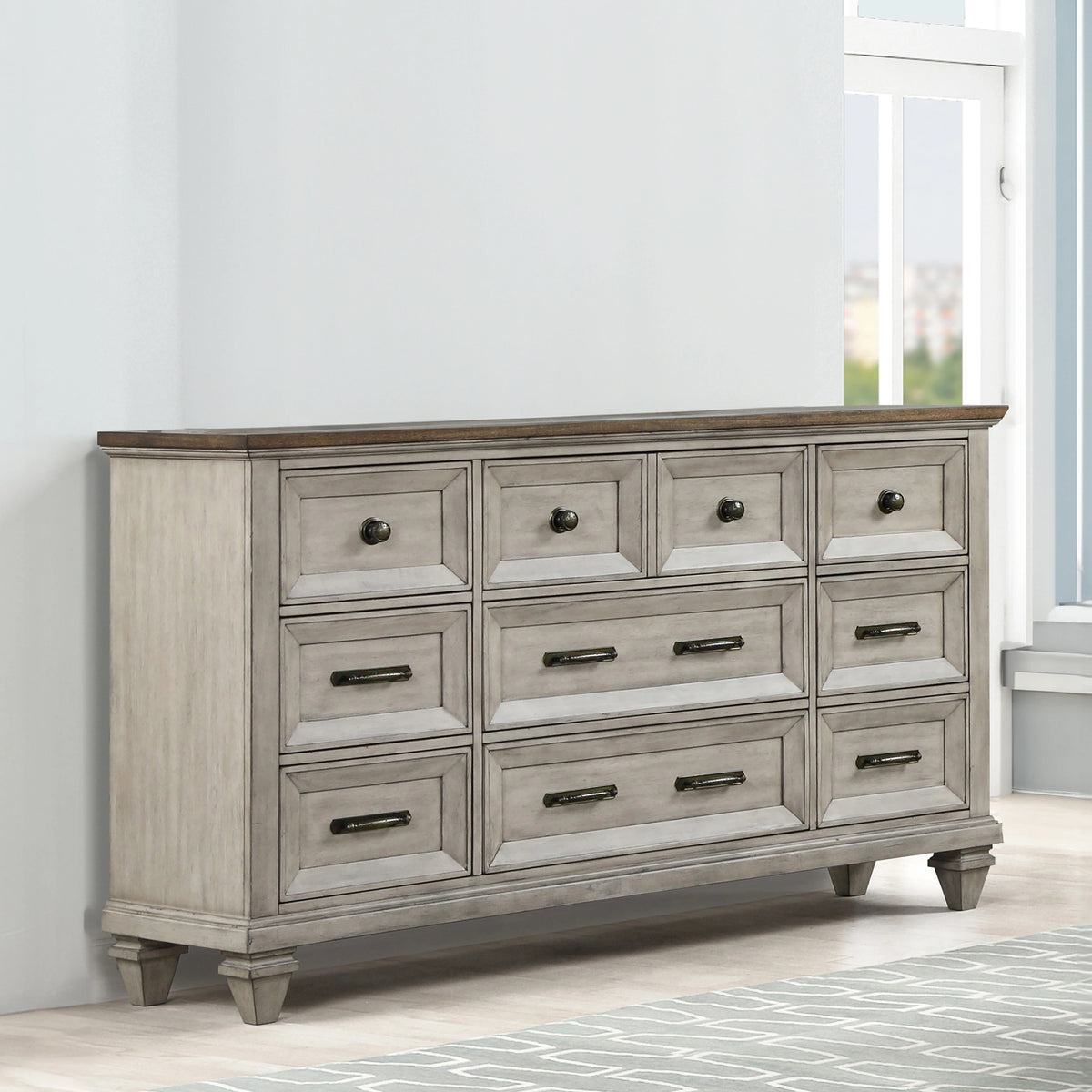 Mariana Dresser -Vintage Creme