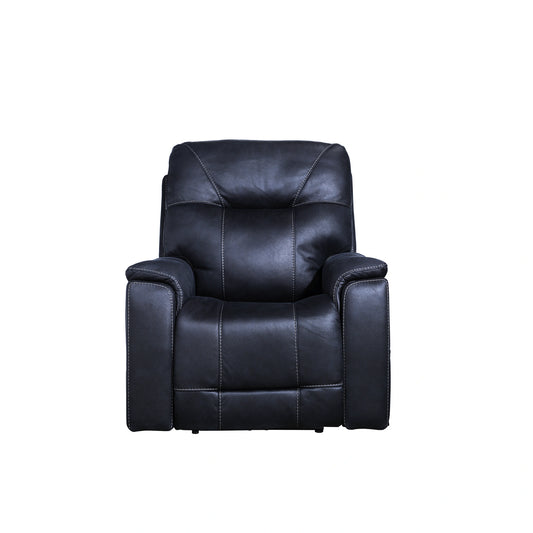 Steve Silver Lexington Triple-Power Media Recliner in Ocean Blue