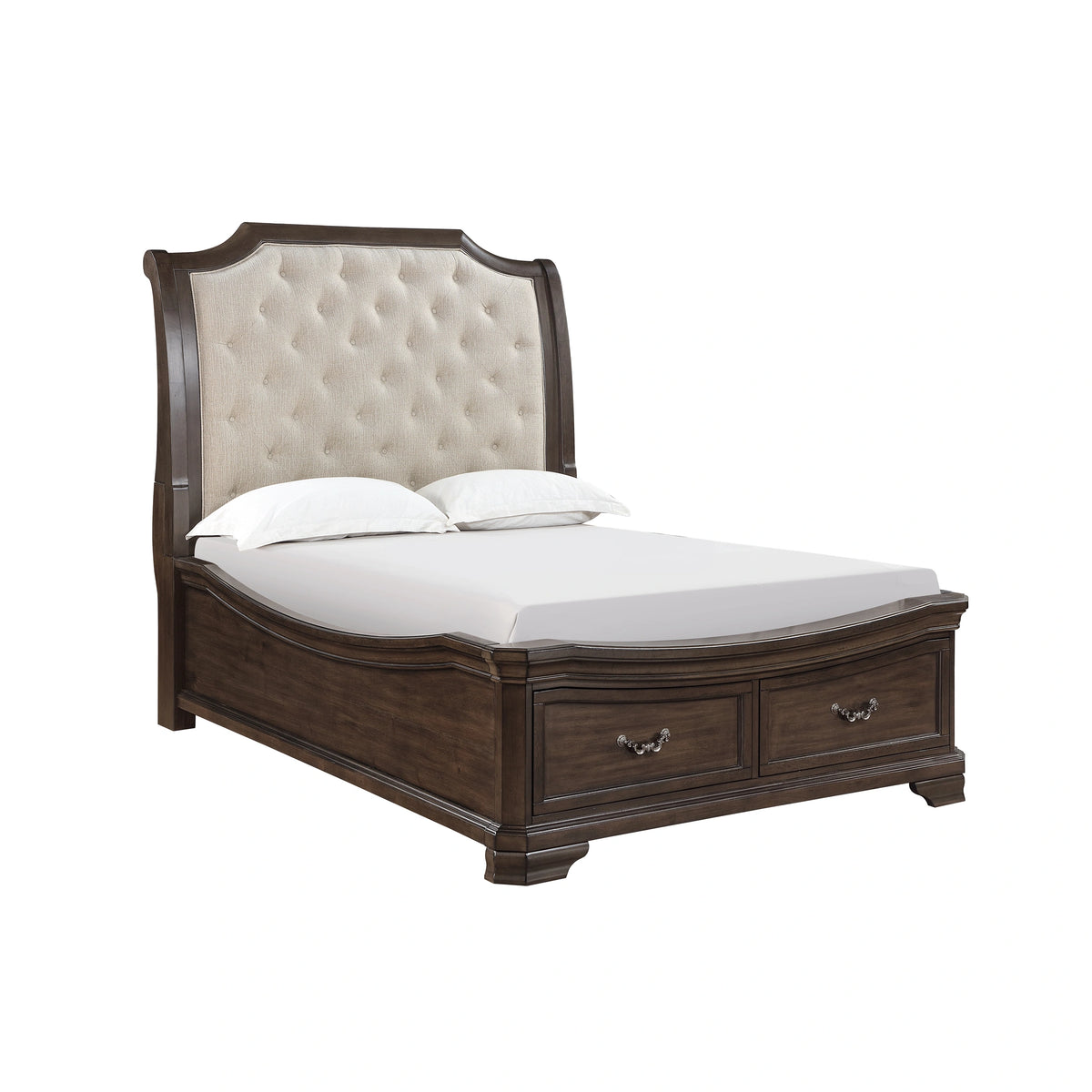 LYNDHURST 6''6" / 6''0" K STG FOOTBOARD & SLATS- WALNUT