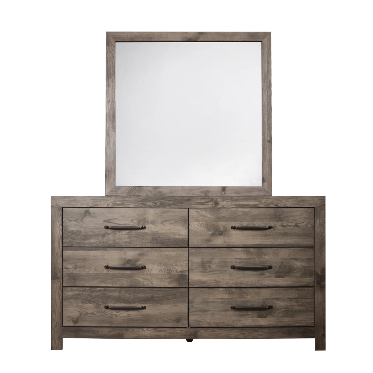 Misty Lodge Mirror- Greige