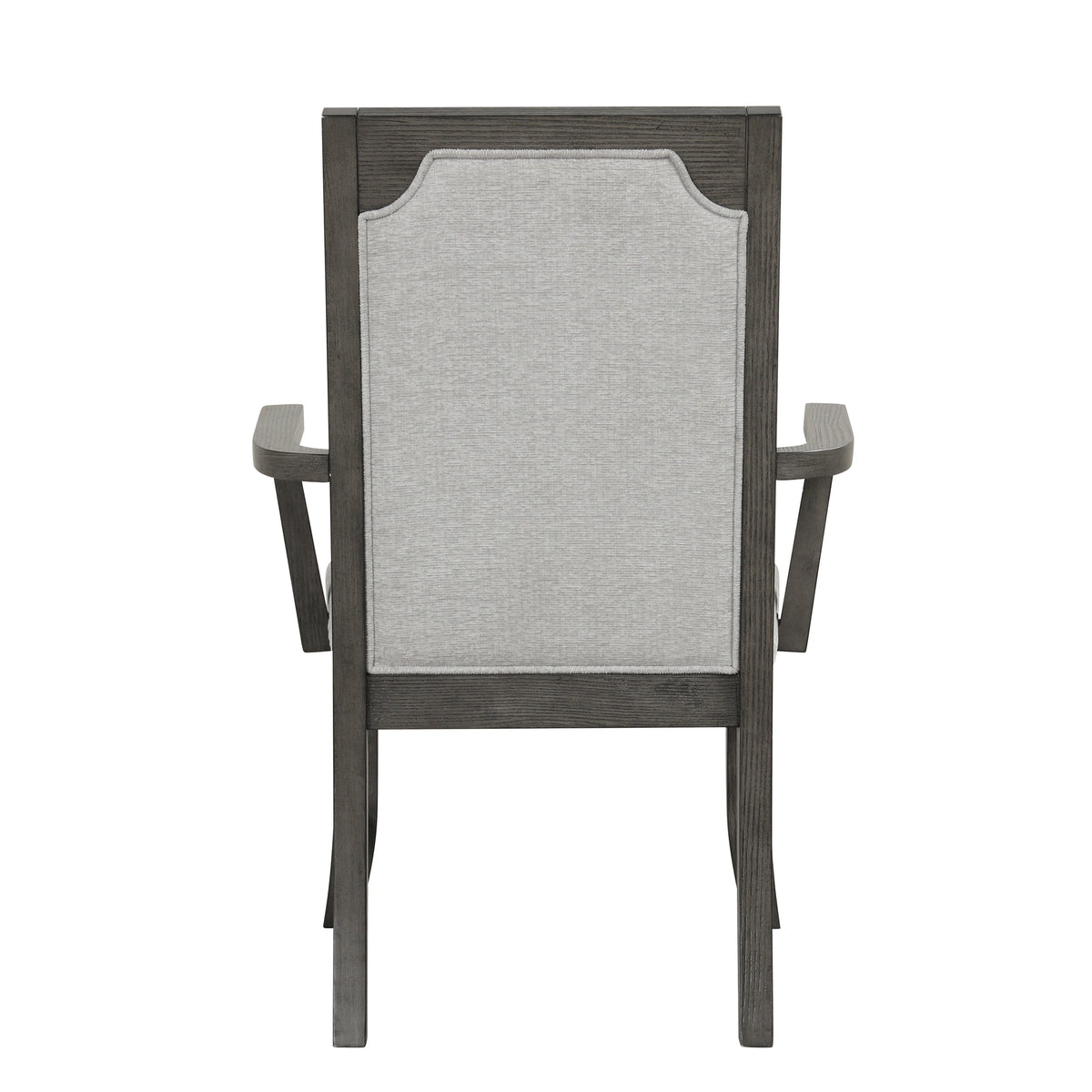 Lisbon Dining Arm Chair (2 Per Carton)-Gray