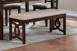 Gia 46" Bench-Cherry
