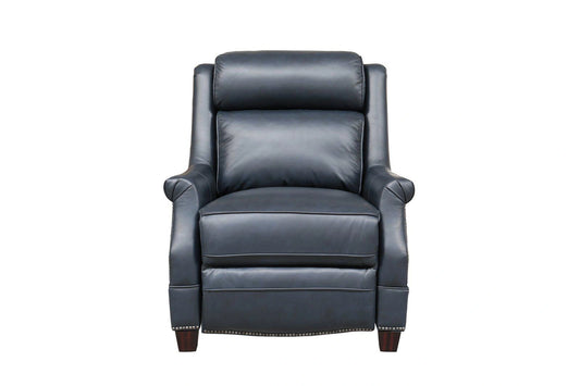 BarcaLounger Warrendale Power Recliner w/Power Head Rests in Blue