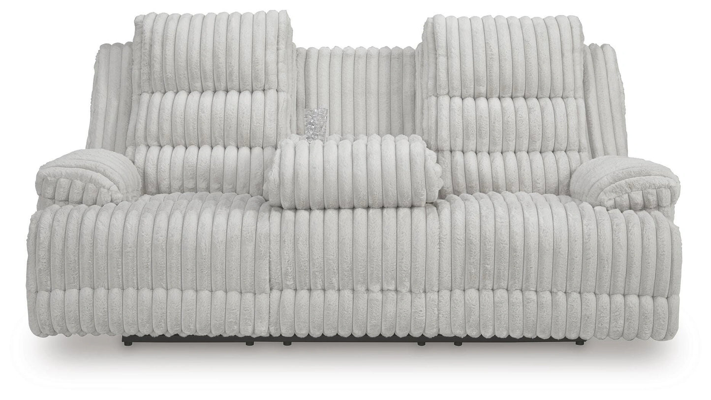 Rhines Falls Power Reclining Sofa with Drop Down Table