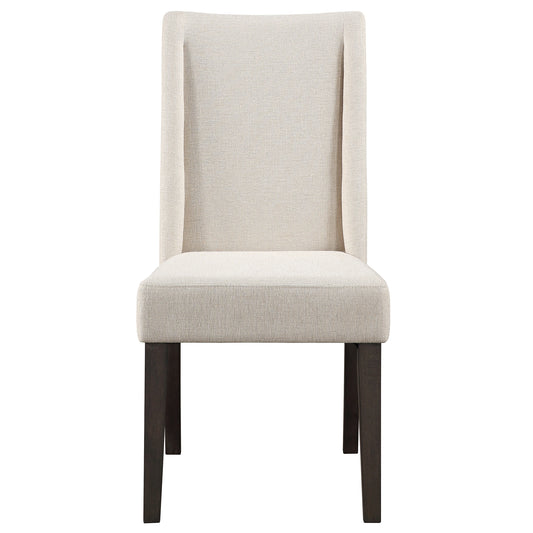 Steve Silver Napa Upholstered Side Chair in Dusky Cedar (Set of 2)