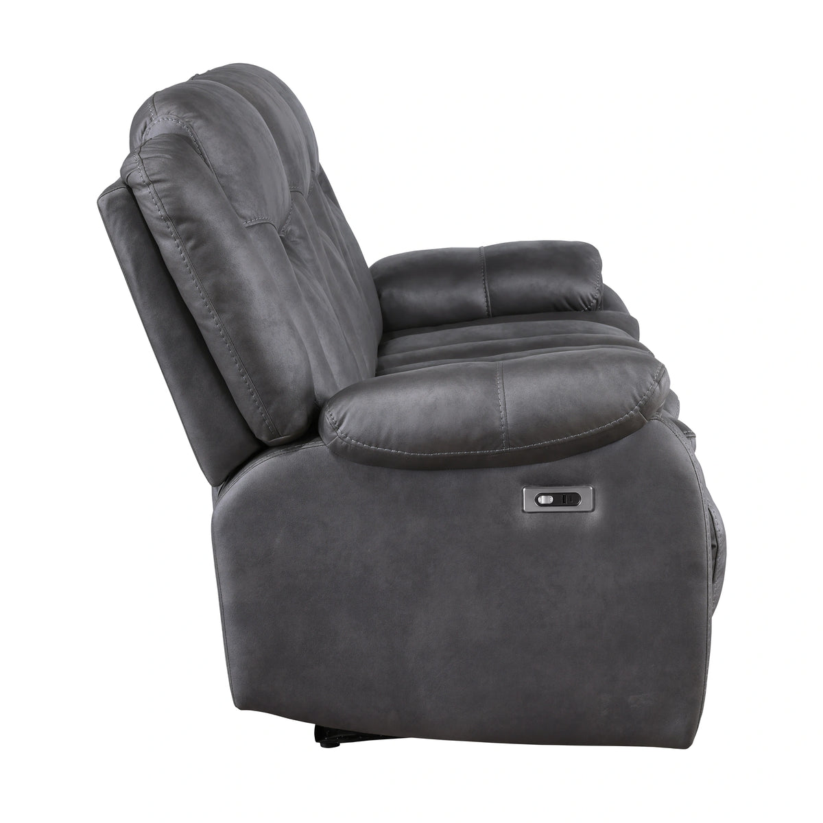 Morello Sofa W/Pwr Fr- Gray