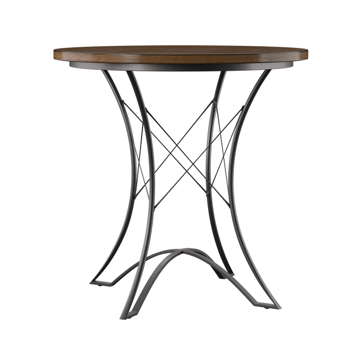 Steve Silver Adele Round Counter Table in Warm Honey