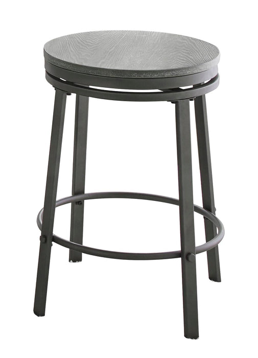 Steve Silver Portland Counter Stool in Gray (Set of 2)